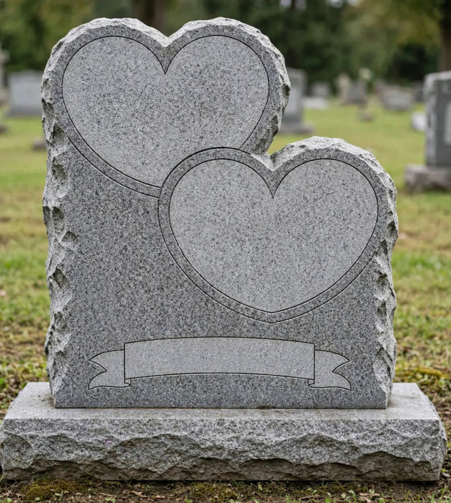 Double Heart Companion stone